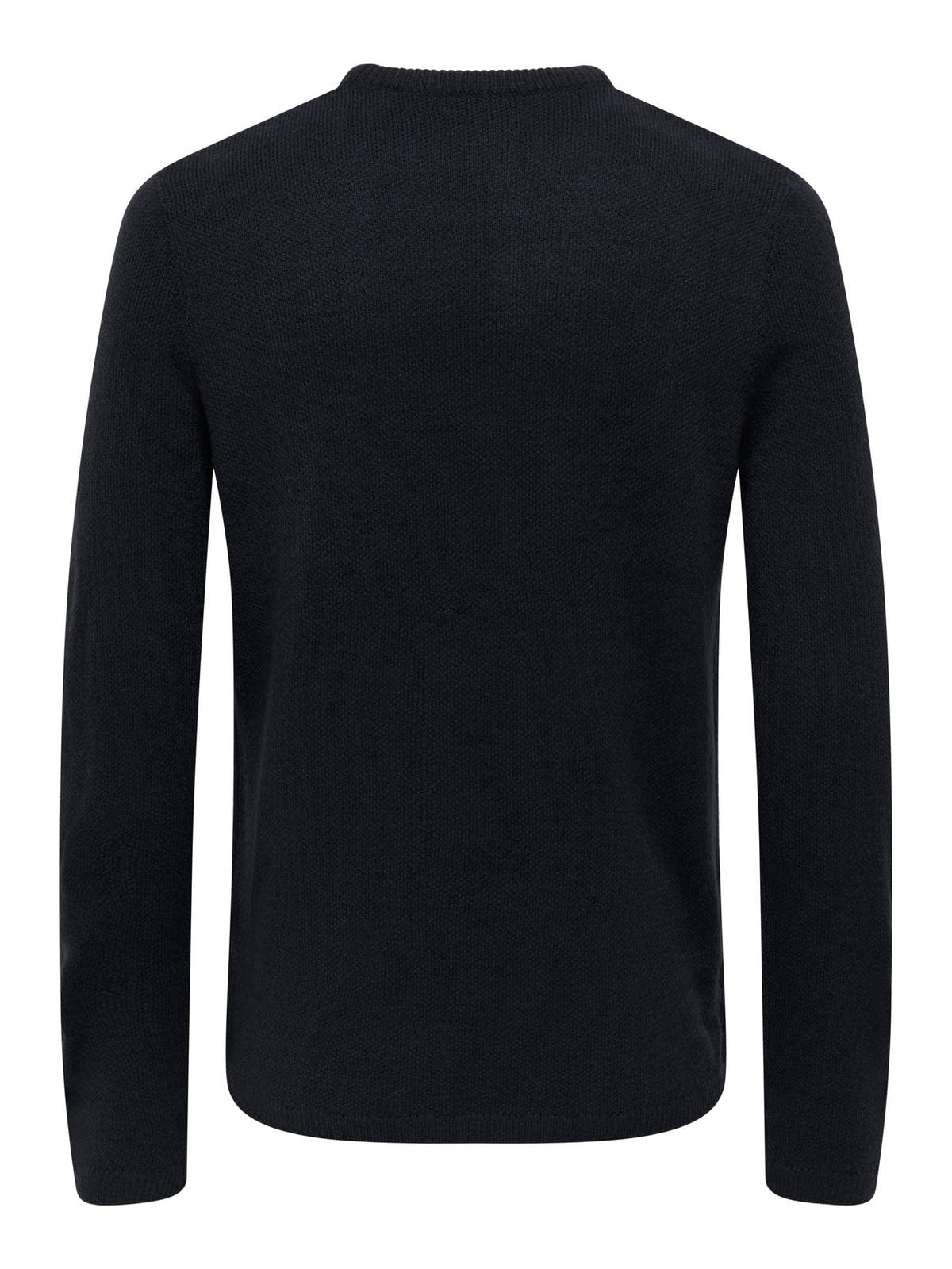 ONSXMAS REG 5 TEDDY CREW KNIT 