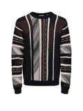 ONLY&SONS ONSRISE REG LS PATTERN CREW KNIT