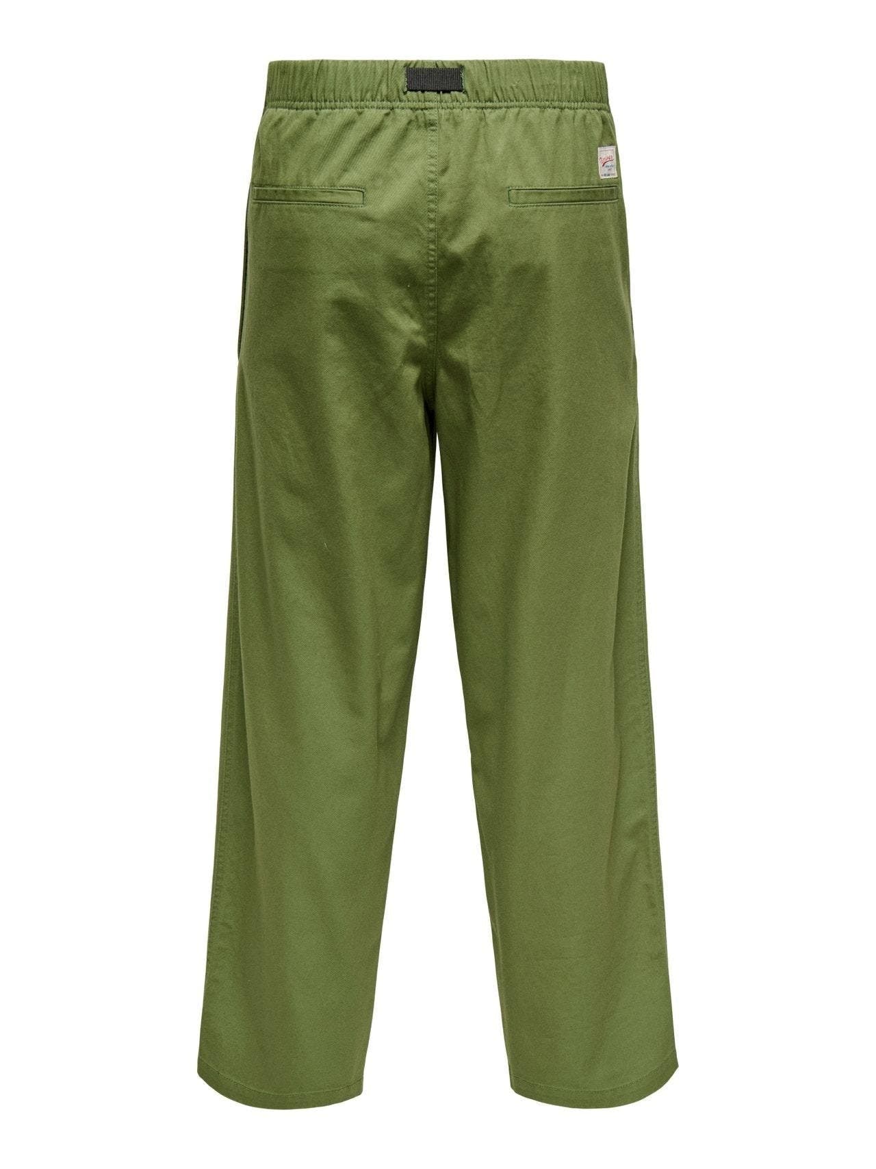 ONSHENRY STRAIGHT 0518 BELT PANT 