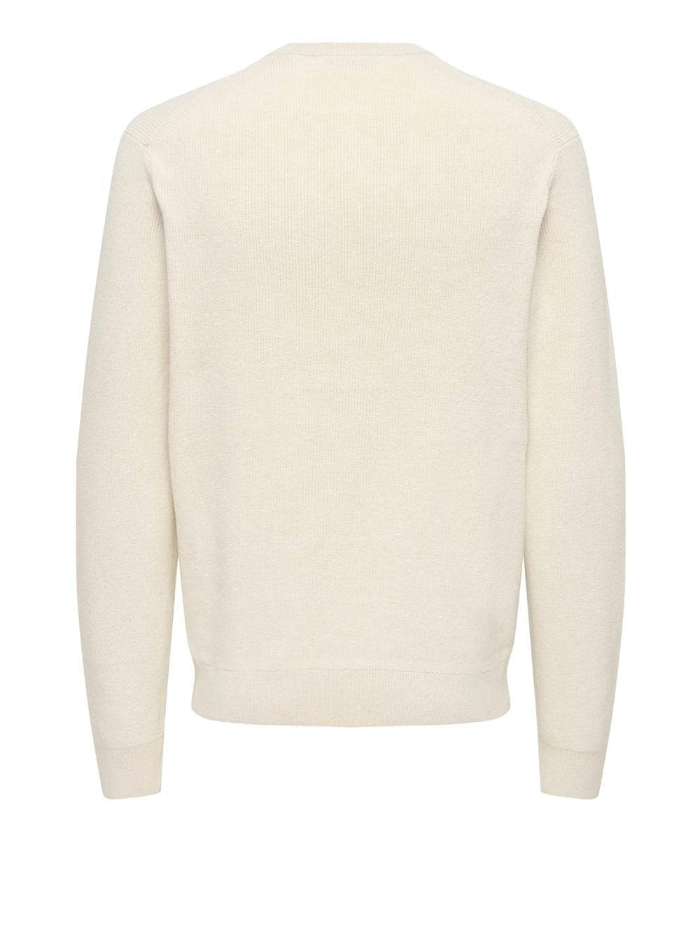 ONSALFI REG LS CREW KNIT CAMP 