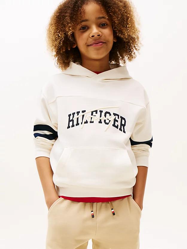TH MIXED GRAPHIC HOODIE 