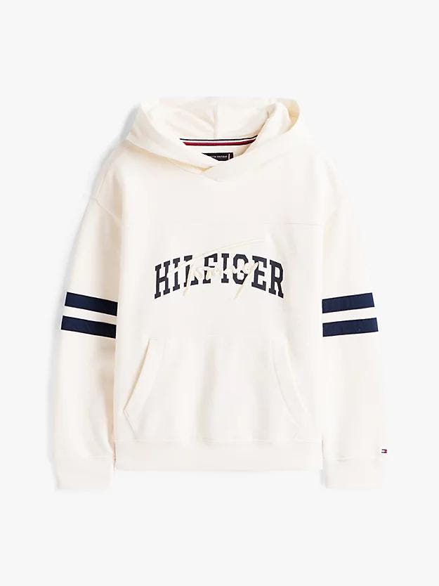 TH MIXED GRAPHIC HOODIE 