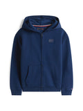 TOMMY HILFIGER TONAL FLAG EMB  ZIP HOODIE
