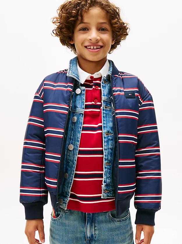 TOMMY VARSITY REVERSIBLE BOMBE 