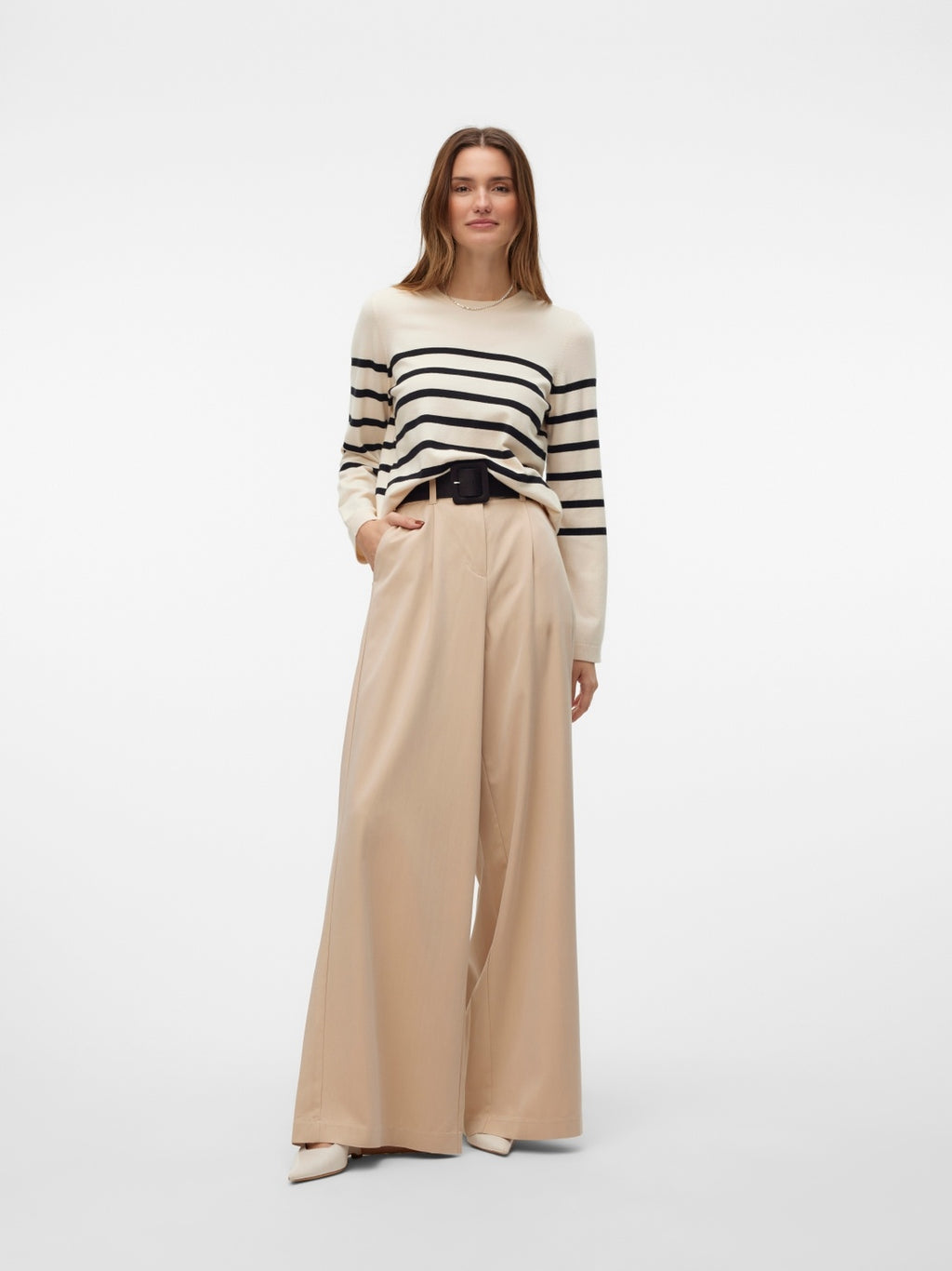 VMSABA PLAIN LS O-NECK PULLOVER GA NOOS 