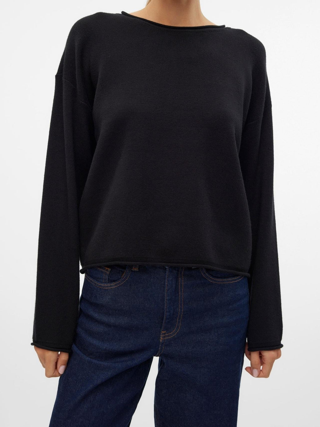 VMSABA ROLL LS O-NECK PULLOVER GA NOOS 