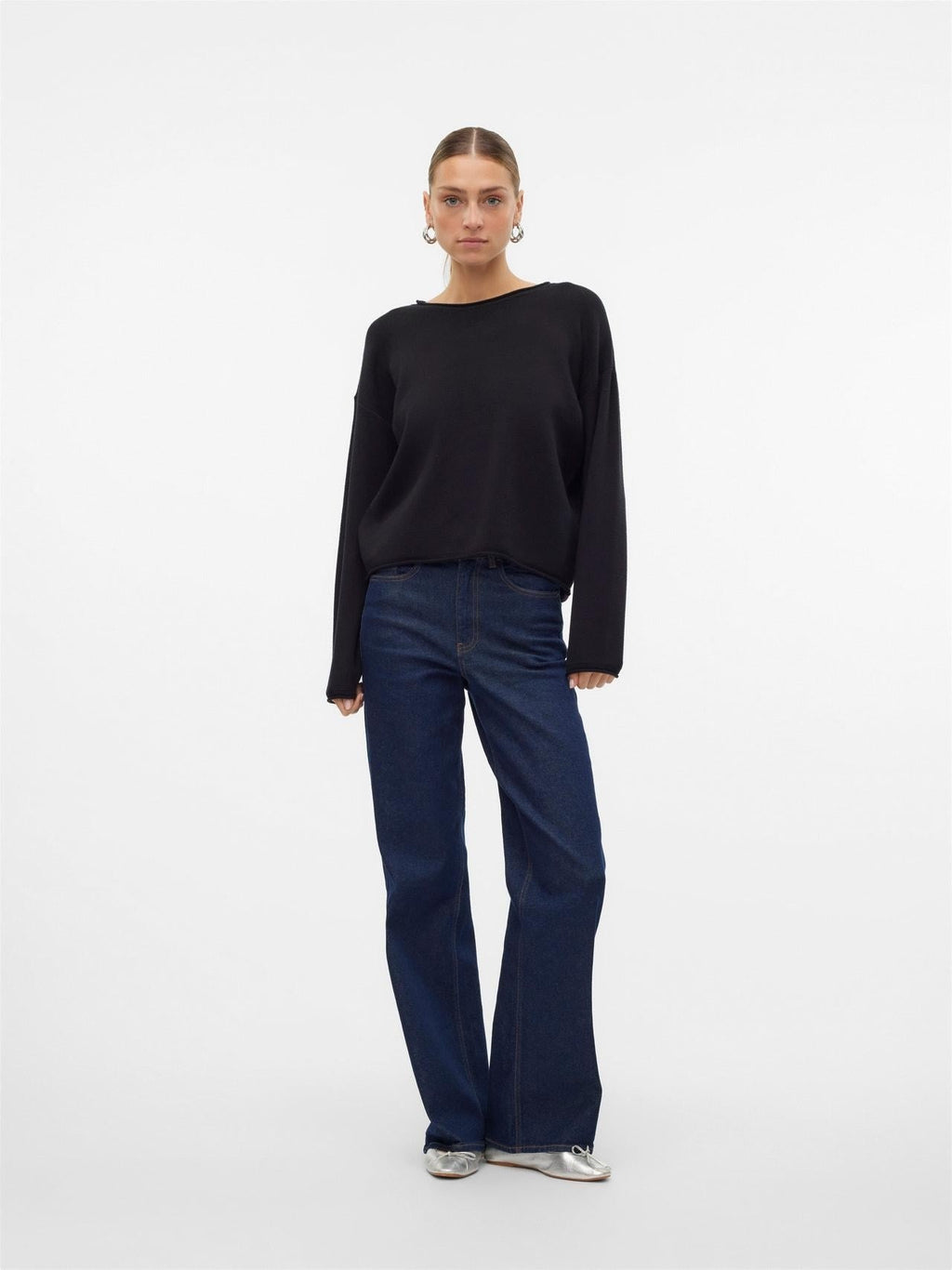 VMSABA ROLL LS O-NECK PULLOVER GA NOOS 