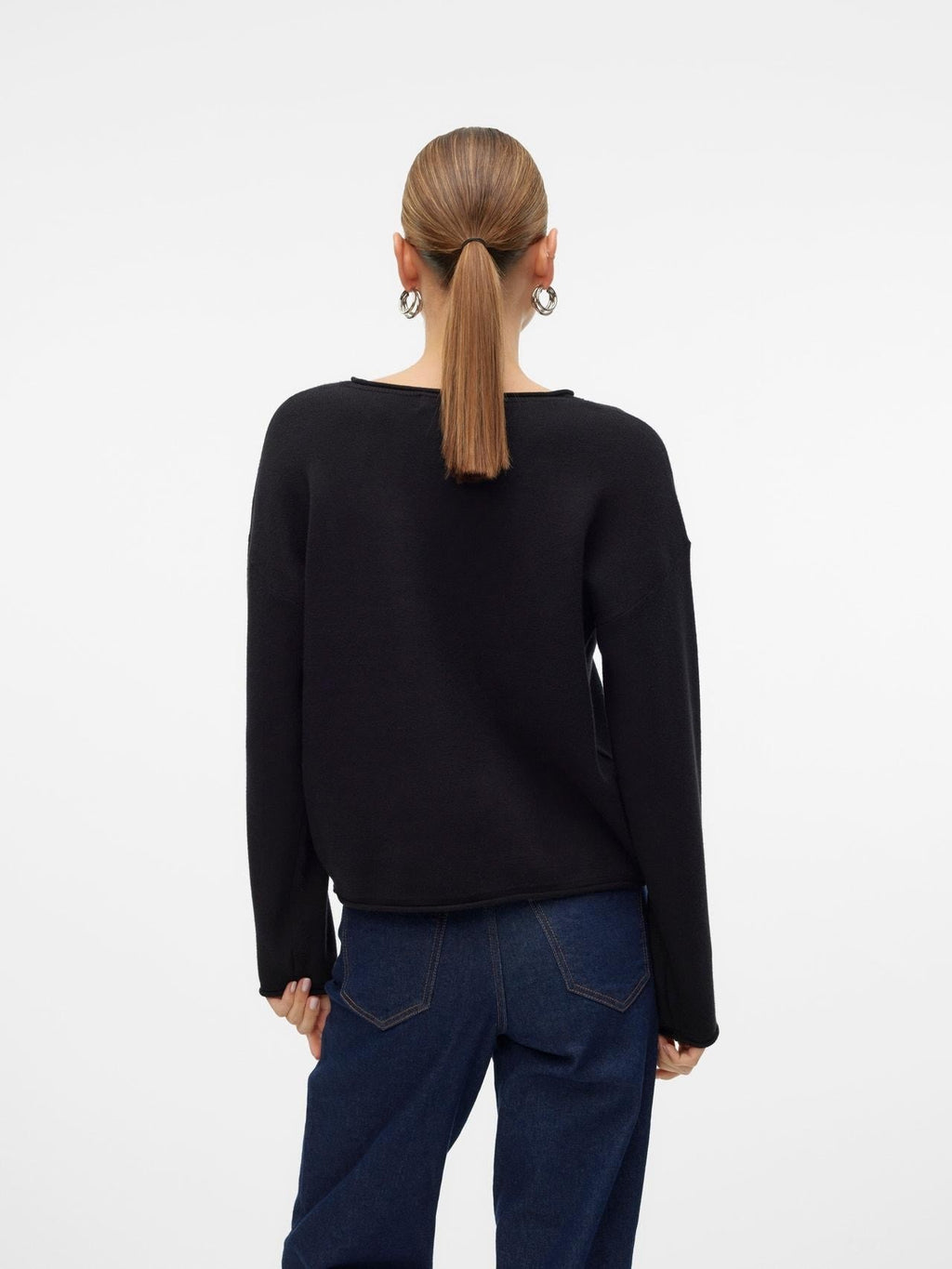 VMSABA ROLL LS O-NECK PULLOVER GA NOOS 