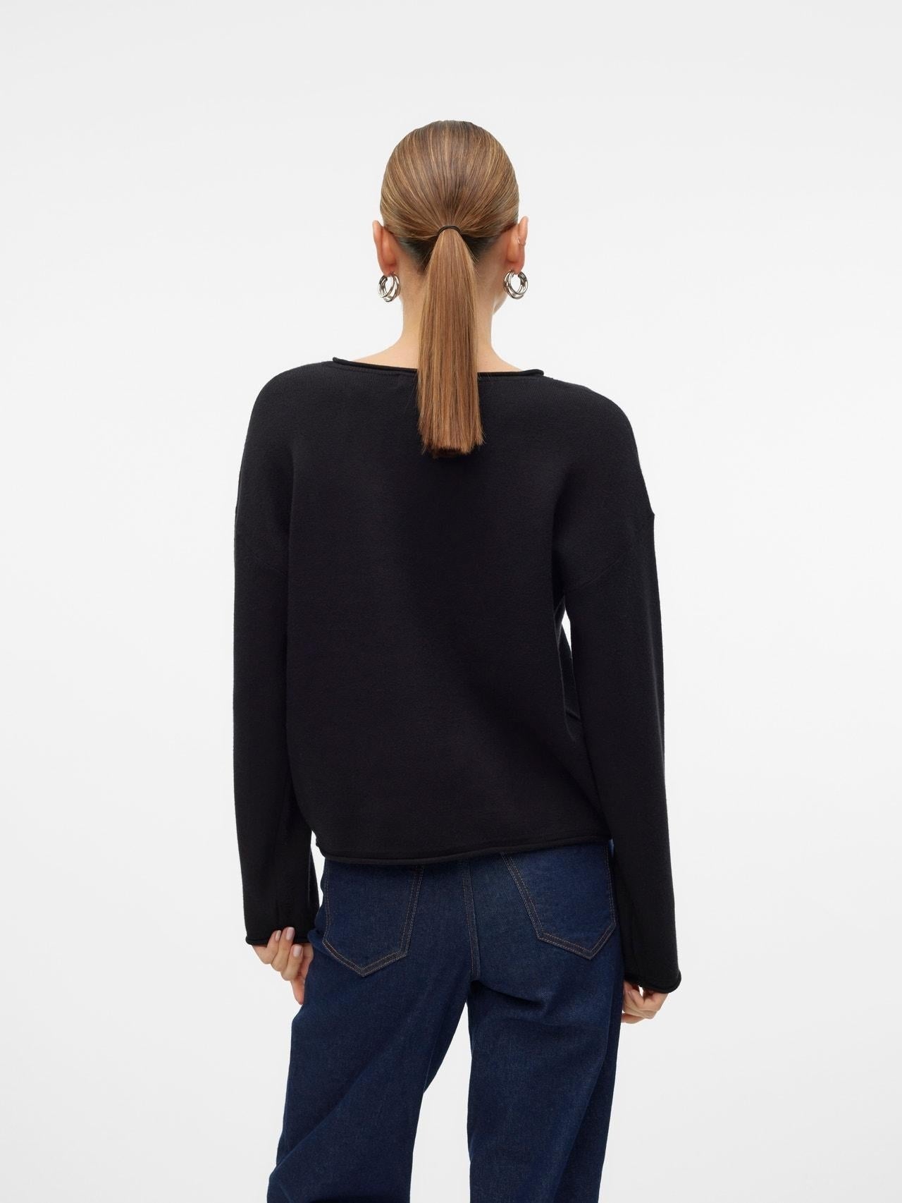 VMSABA ROLL LS O-NECK PULLOVER GA NOOS 