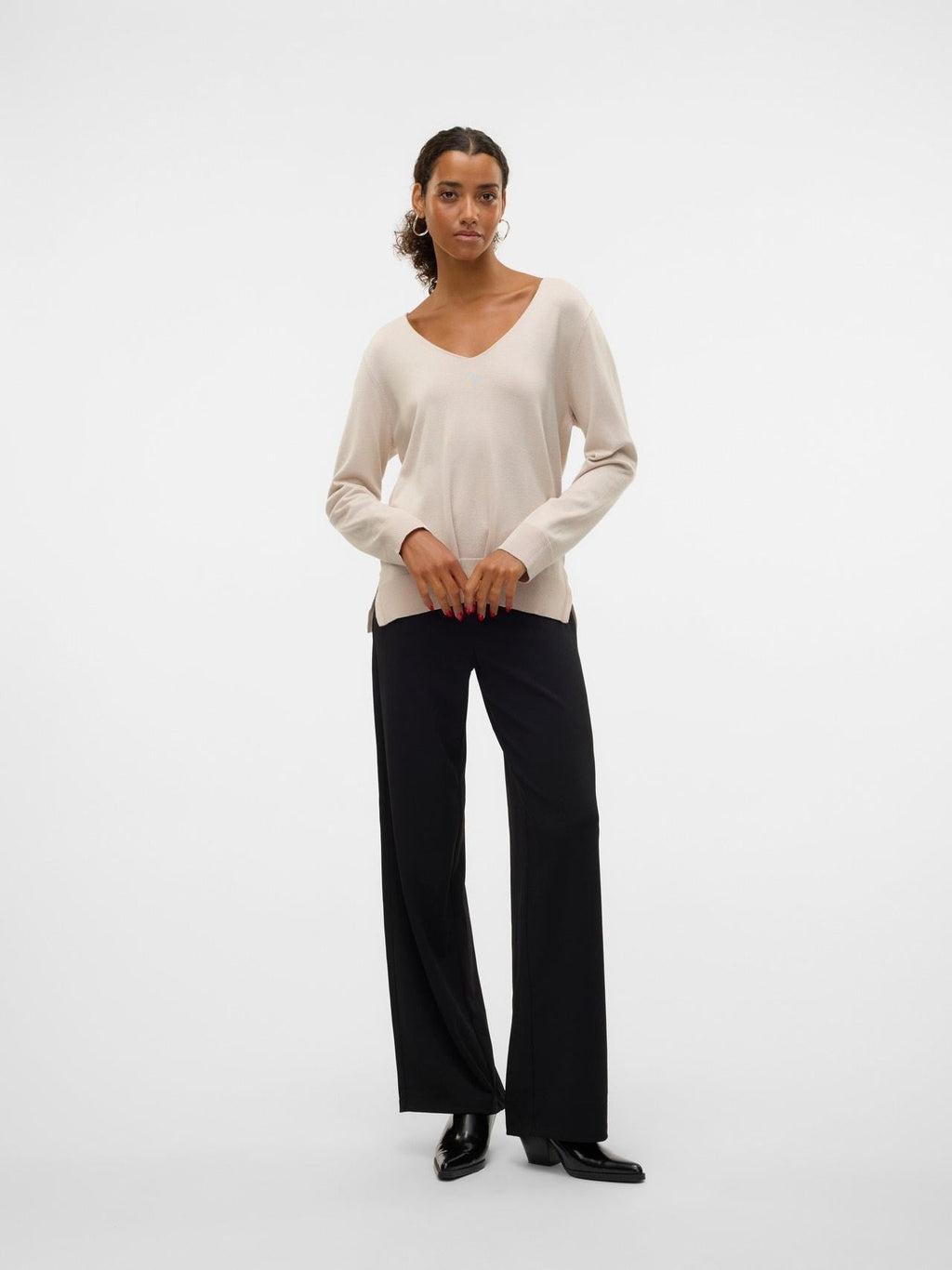 VMSILJE LS V-NECK PULLOVER GA NOOS 