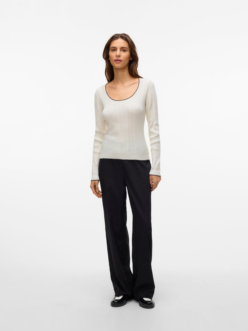 VMNINA LS U-NECK PULLOVER BOO 