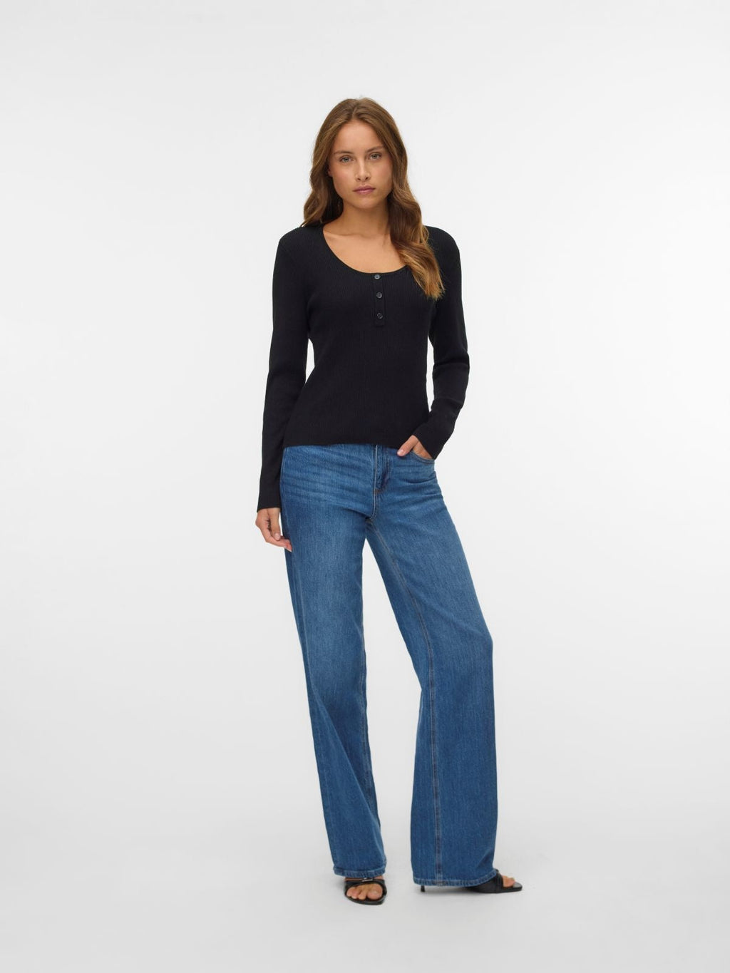 VMWILLOW LS U-NECK PULLOVER BOO 
