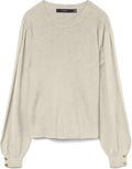 VERO MODA VMHOLLYKARIS LS O-NECK PULLOVER BOO