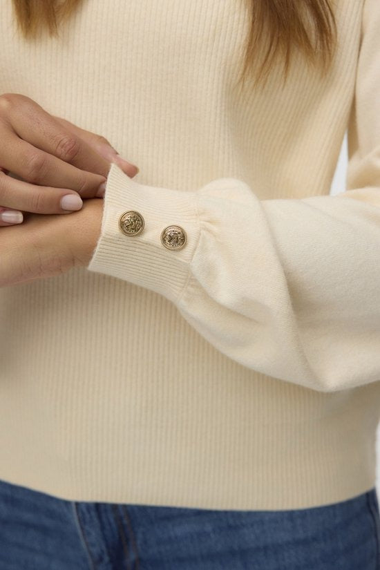 VMHOLLYKARIS LS O-NECK PULLOVER BOO 