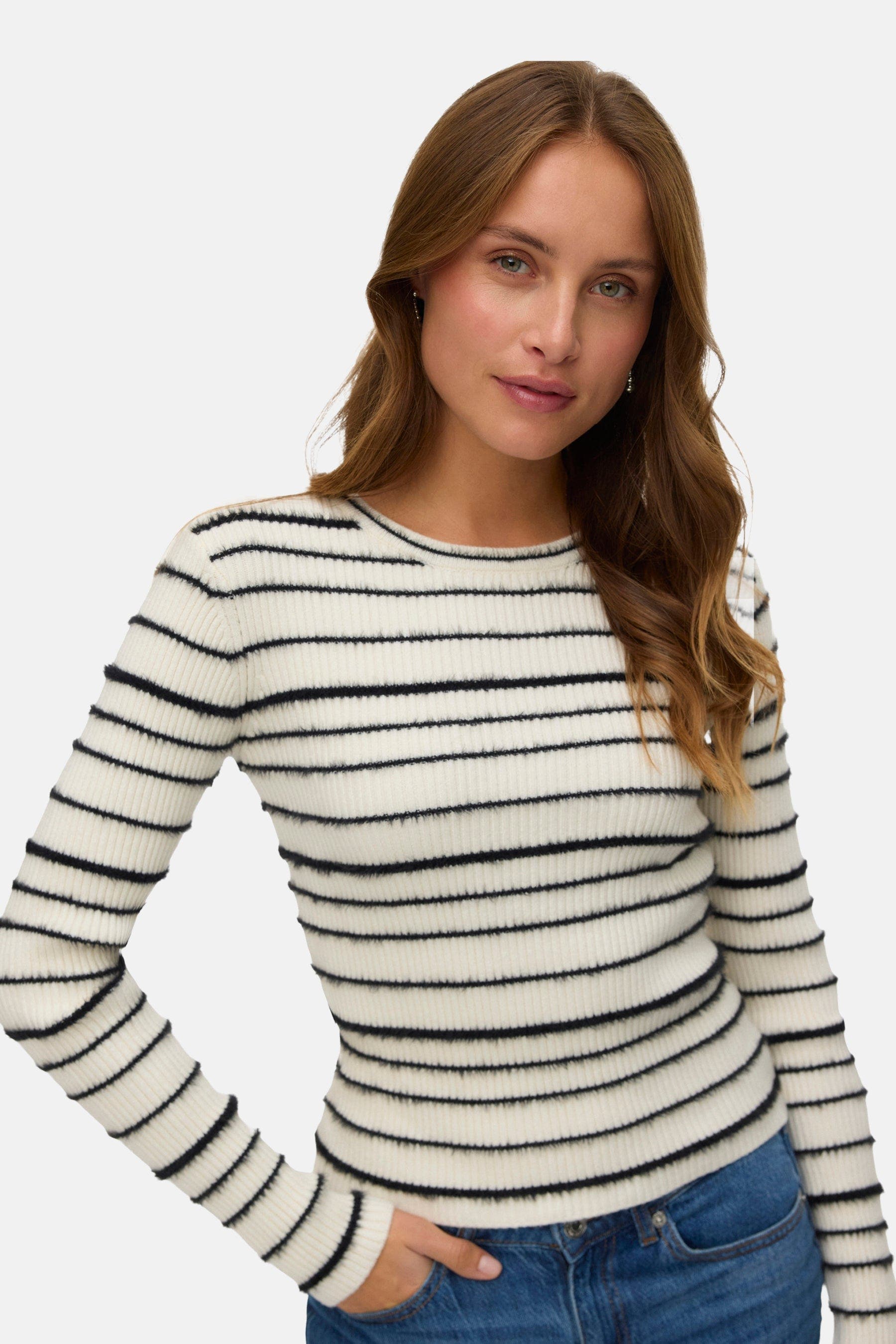 VMVANDA LS O-NECK PULLOVER BOO 