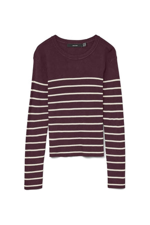 VERO MODA VMGIZELLE LS O-NECK PULLOVER