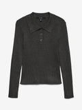 VERO MODA VMSILJERIB LS POLONECK PULLOVER NOOS