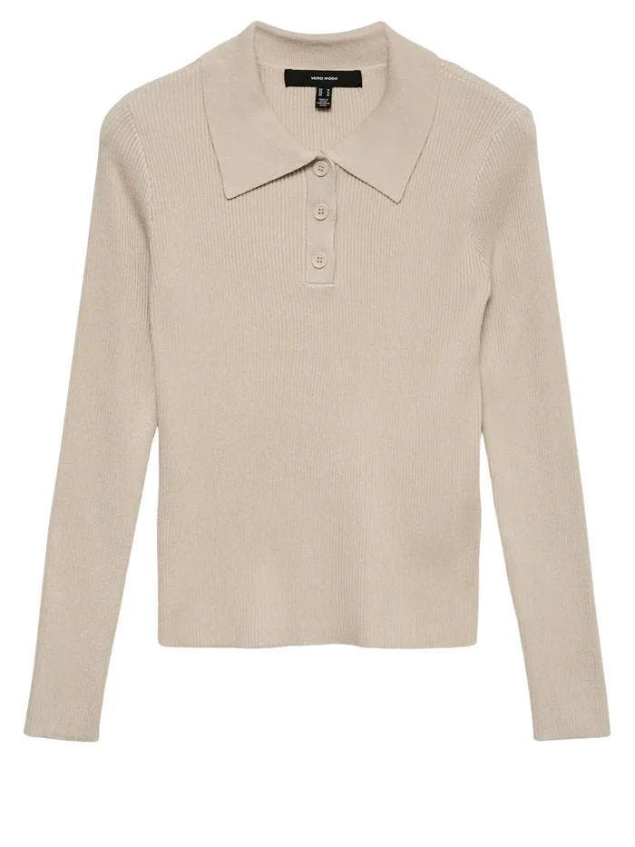 VMSILJERIB LS POLONECK PULLOVER NOOS 