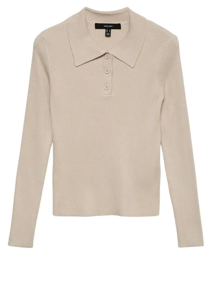 VMSILJERIB LS POLONECK PULLOVER NOOS 