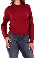 YES ZEE MAGLIA DONNA LUPETTO CROPPED
