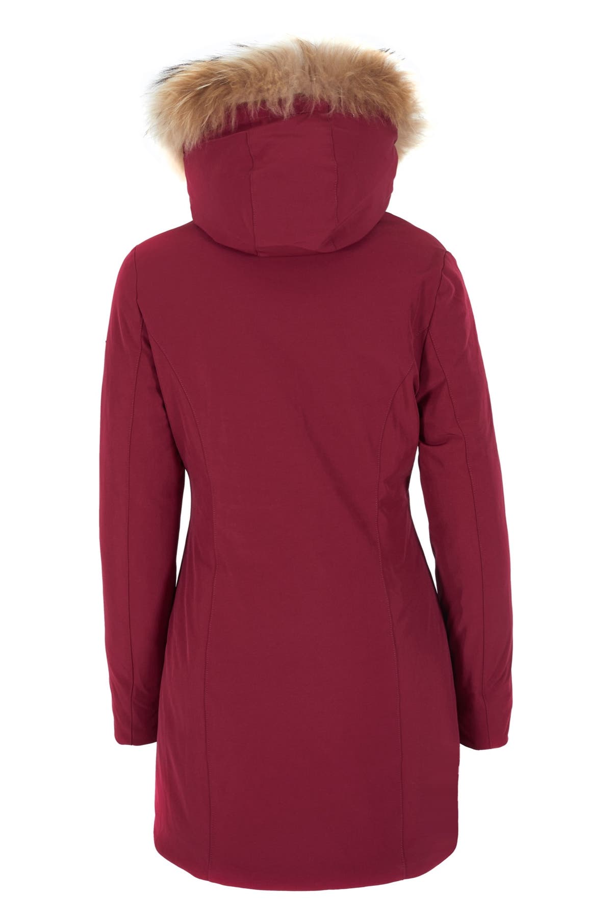 CAPPOTTO BIMBA TIPO PARKA, CAPPUCCIO CON PELO 