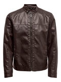 ONLY&SONS ONSMIKE PU RACER JACKET OTW NOOS