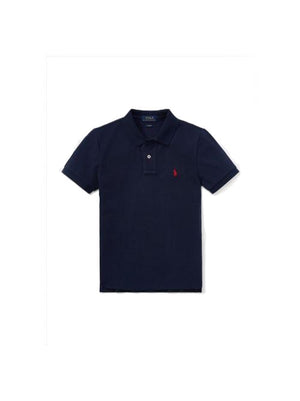 RALPH LAUREN SLIM FIT COTTON MESH POLO SHIRT