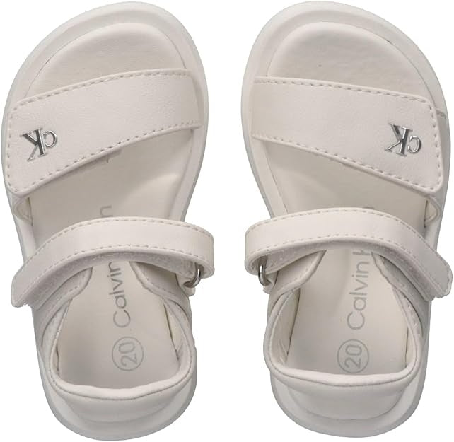 SANDALO VELCRO BIANCO 