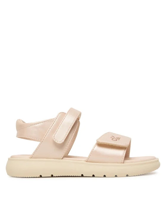 SANDALO VELCRO ROSA 
