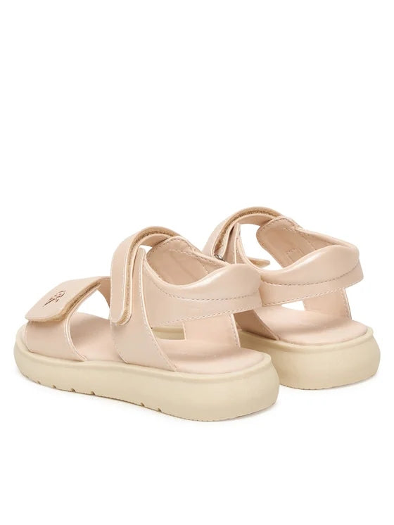 SANDALO VELCRO ROSA 