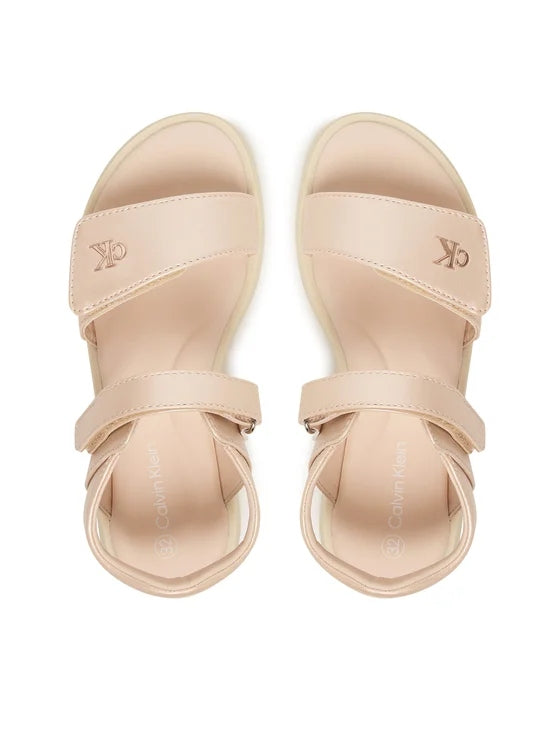 SANDALO VELCRO ROSA 