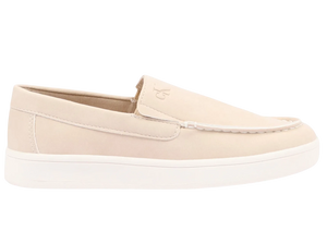 CALVIN KLEIN SCARPA BASSA BEIGE