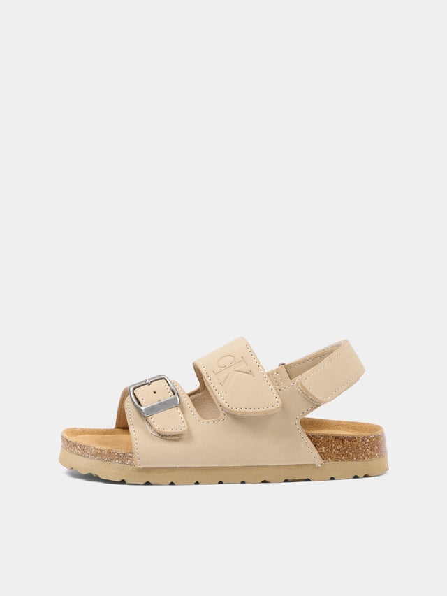 SANDALO VELCRO NERO 