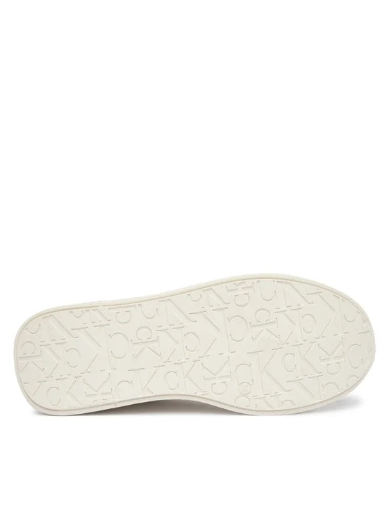 SNEAKER BASSA ALLACCIATA BIANCO/NERO 