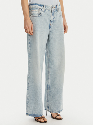 CALVIN KLEIN JEANS LOW RISE BAGGY INDIG