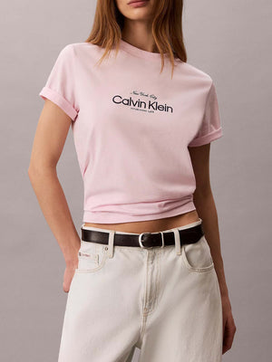 CALVIN KLEIN JEANS SS CLASSIC CK NYC LO