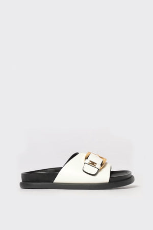 ELISABETTA FRANCHI La Mia Bambina SANDALO BURRO/NERO