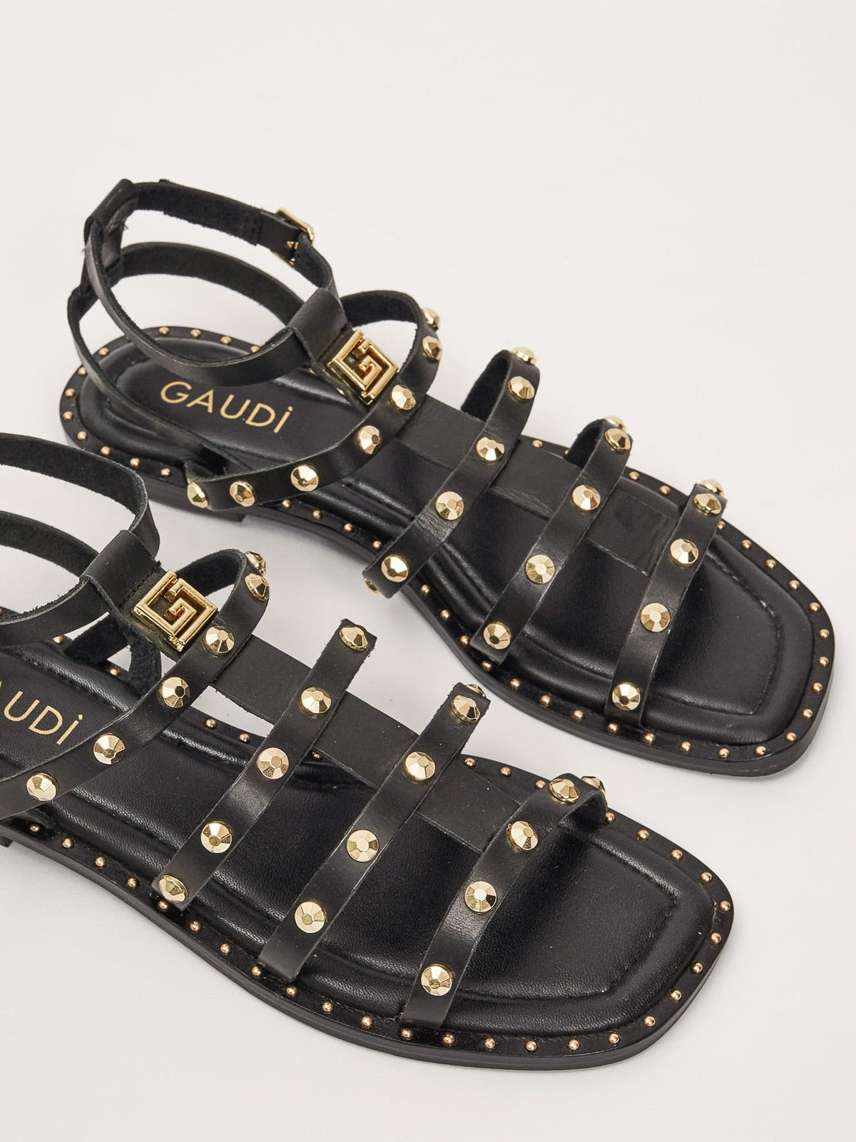 SANDALO FLAT GESSIE LEATHER 