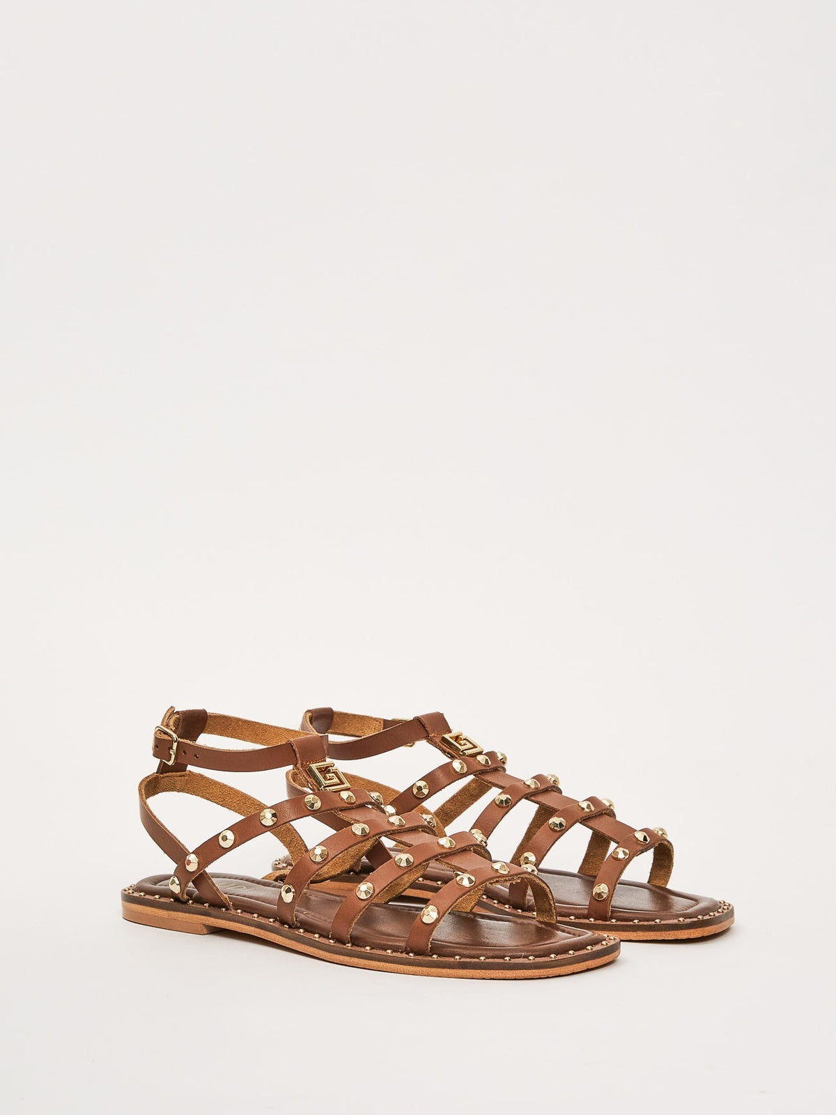 SANDALO FLAT GESSIE LEATHER 