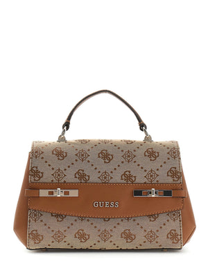 GUESS MELINDA LOGO TOP HANDLE FLAP