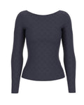 GUESS LS SCOOP BACK NADENE TOP