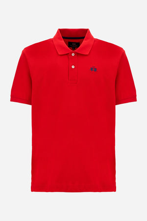 LA MARTINA MAN S/S POLO 30/1 COTTON PIQUE