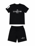 LA MARTINA T-SHIRT+SHORTS