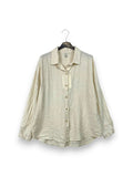 LOVEme Camicia over in tencel misto lino