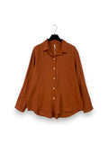LOVEme Camicia over in tencel misto lino