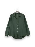 LOVEme Camicia over in tencel misto lino