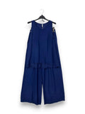 LOVEme Completo canotta over più lunga dietro con pantalone a palazzo