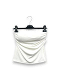 LOVEme Top a fascia con coppa e drappeggio al lato