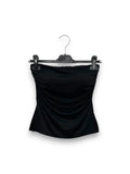 LOVEme Top a fascia con coppa e drappeggio al lato