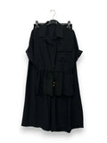 LOVEme Completo pantalone a gamba larga e camicia con coulisse in vita